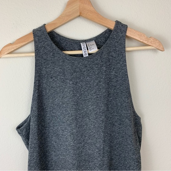 ✨5 FOR $25✨  H&M Gray Tank Dress - Picture 4 of 8